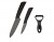 Набор керамических ножей Vinzer с овощечисткой 89132, фото