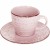 Чашка с блюдцем SNT Античная розовая 6112, фото