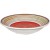 Тарелка суповая SNT Полоска красная 5117-3, фото