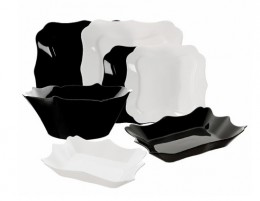 Набор посуды  Luminarc Authentic Black&White 6195e